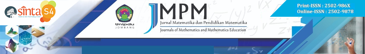 Header JMPM: Jurnal Matematika dan Pendidikan Matematika